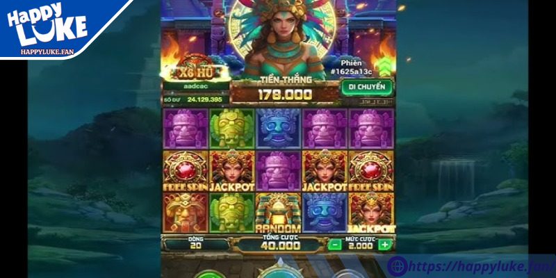Fortunes of Aztec Happyluke – Game Nổ Hũ Với Thưởng Khủng 1 Khám phá đồ họa đặc sắc trong Fortunes of Aztec Happyluke